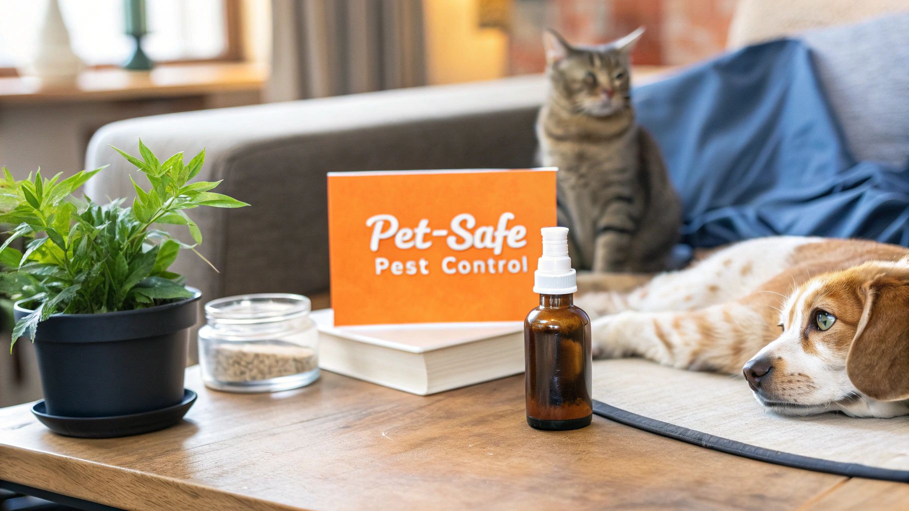 Pet-safe pest control methods for a safer home