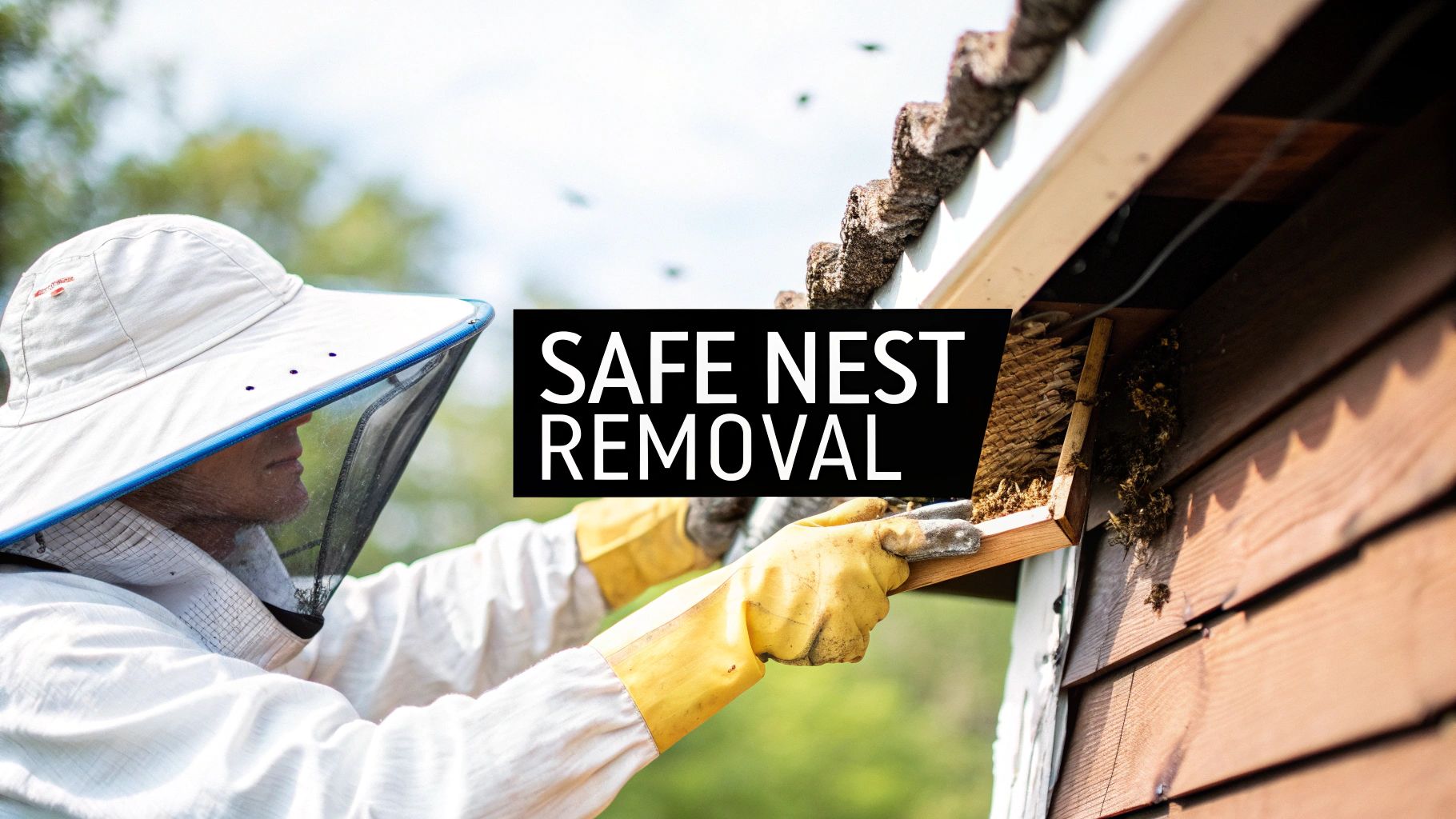 How to Get Rid of a Bees Nest Safely and Quickly