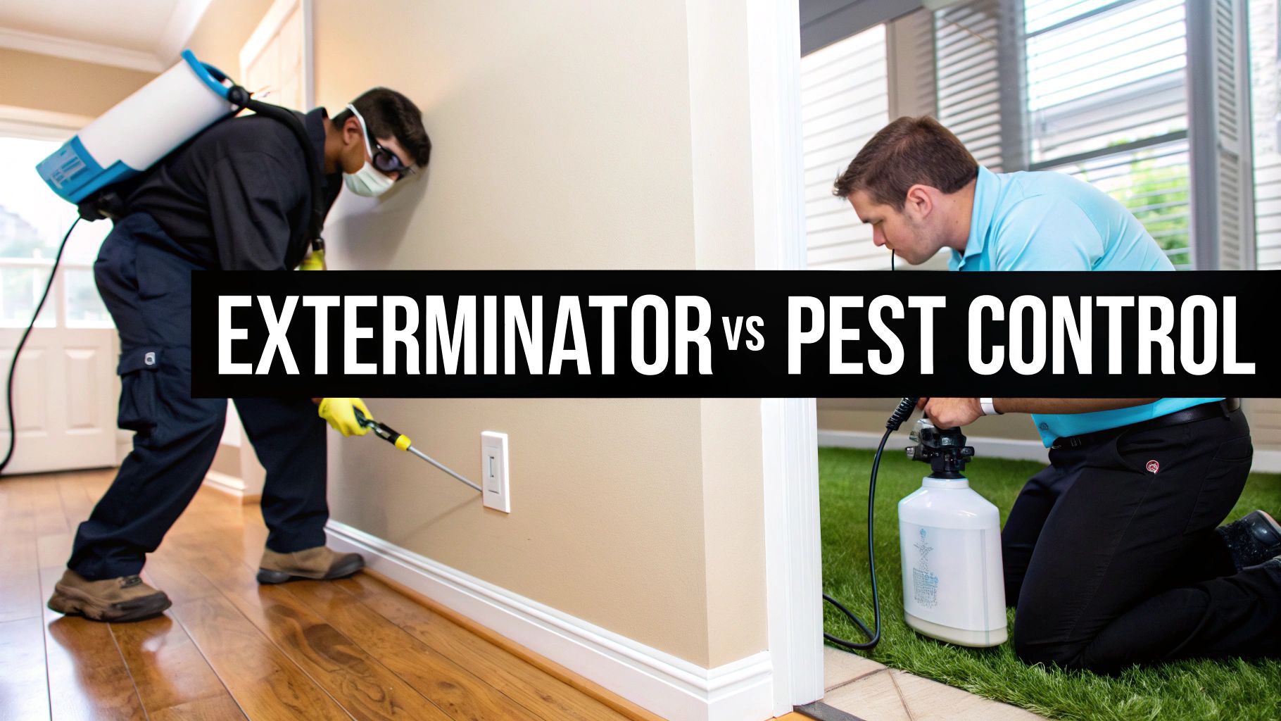 Exterminator vs Pest Control Which is Right for You