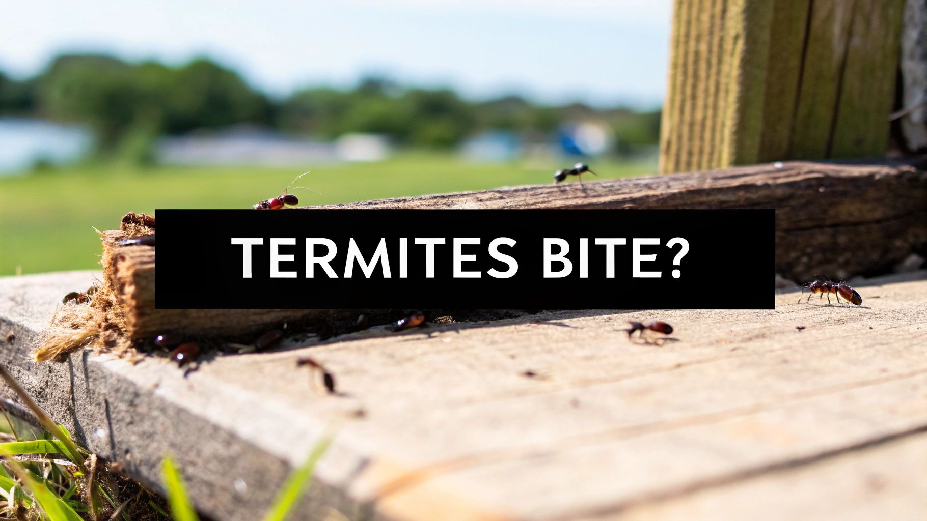 Do Termites Bite? A Homeowner's Guide