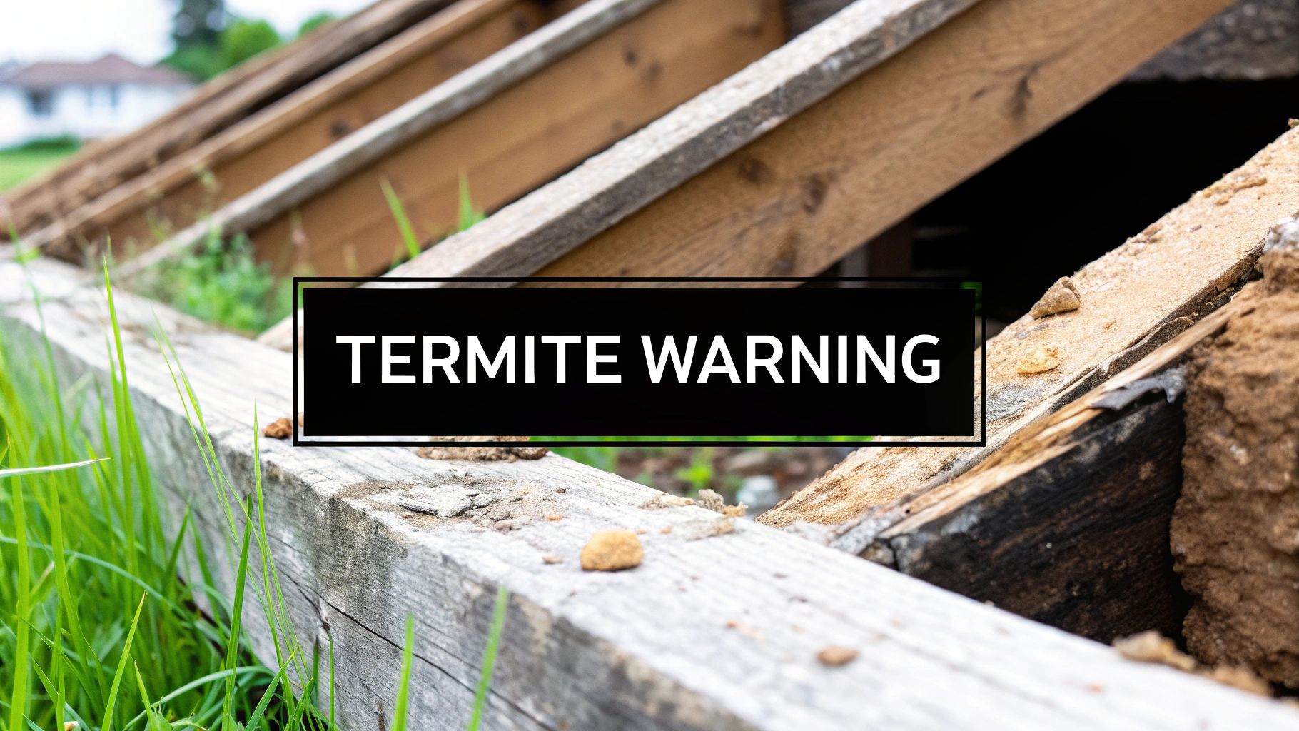 Early Signs of Termites You Can’t Afford to Miss