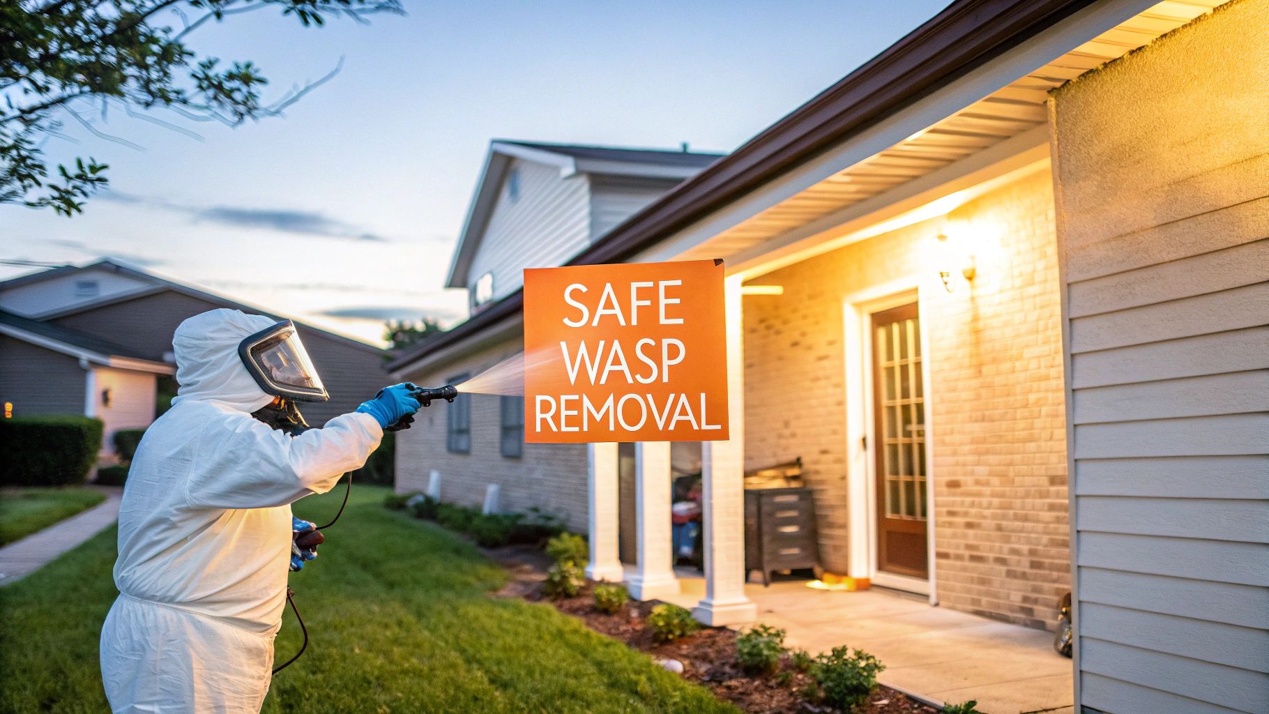 Best way to get rid of wasp nest: Safe DIY Guide