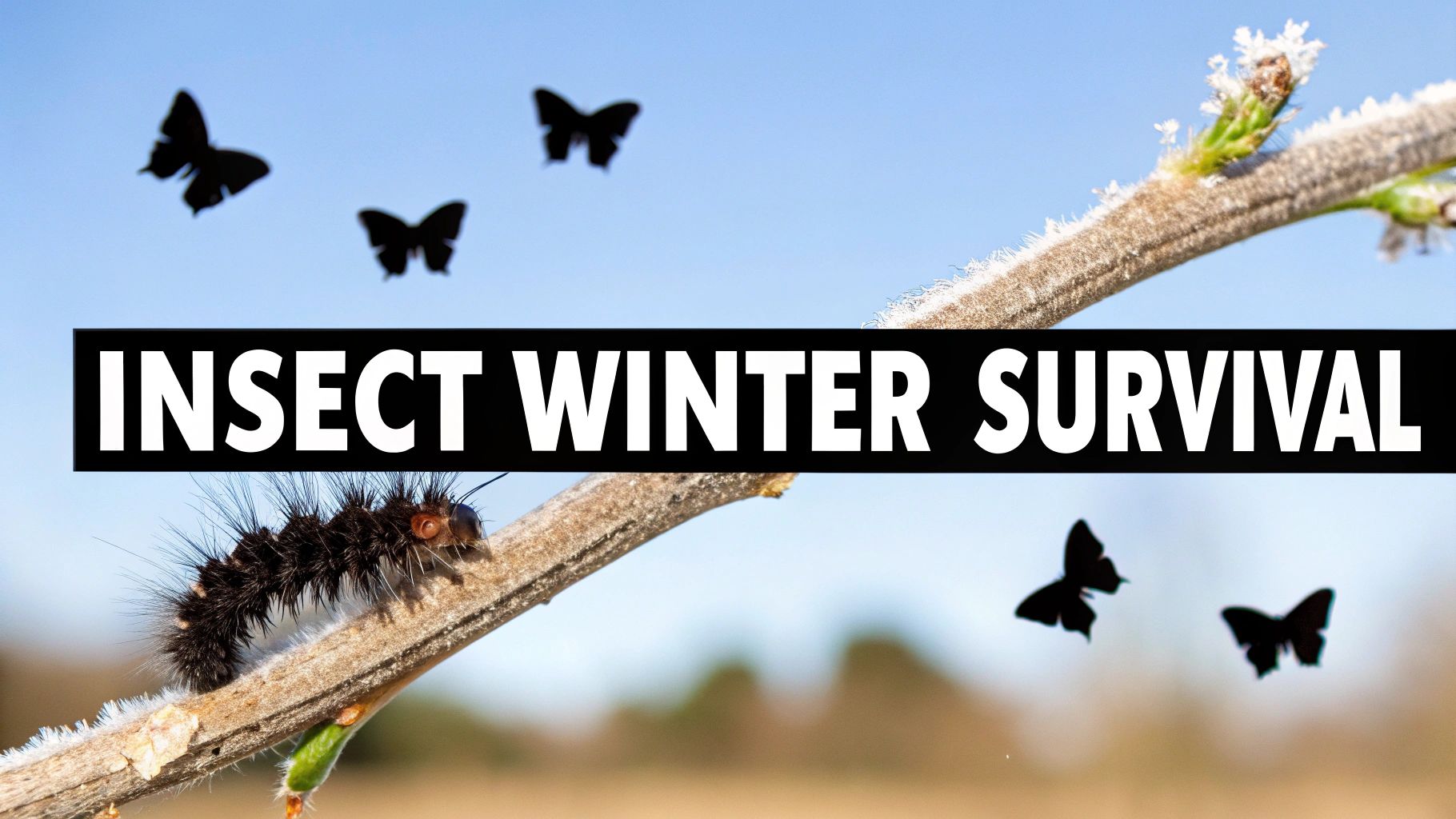 What Happens to Insects in the Winter
