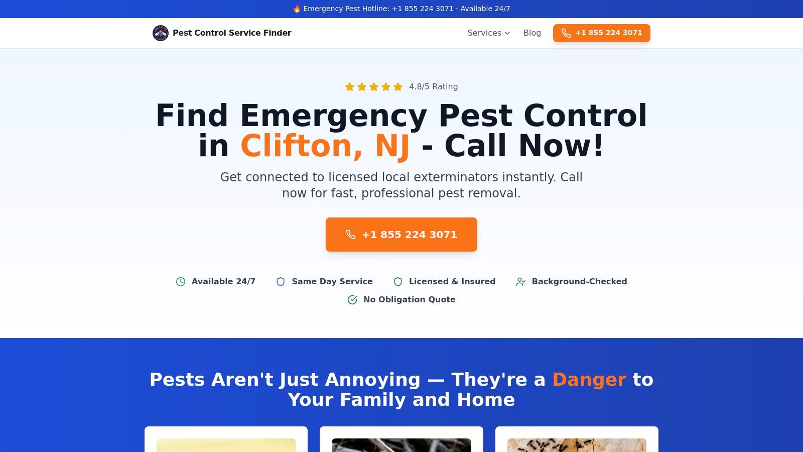 Pest Control Service Finder
