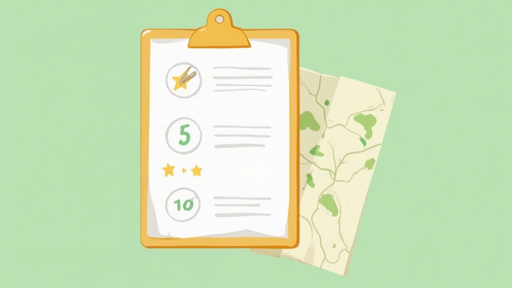 Scavenger List with Point Values