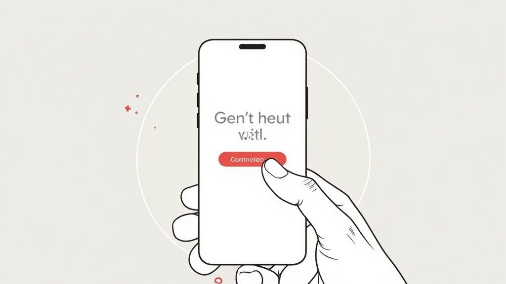 Screenshot comparing mobile and desktop conversion rates