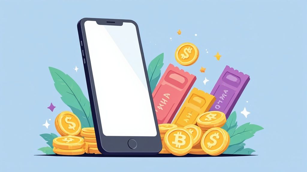 Person holding a glowing digital coin, symbolizing crypto tokens