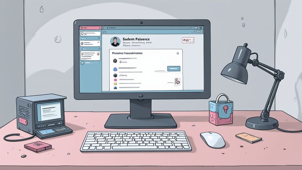 Magnifying glass over a digital map, symbolizing the search for airdrop opportunities.