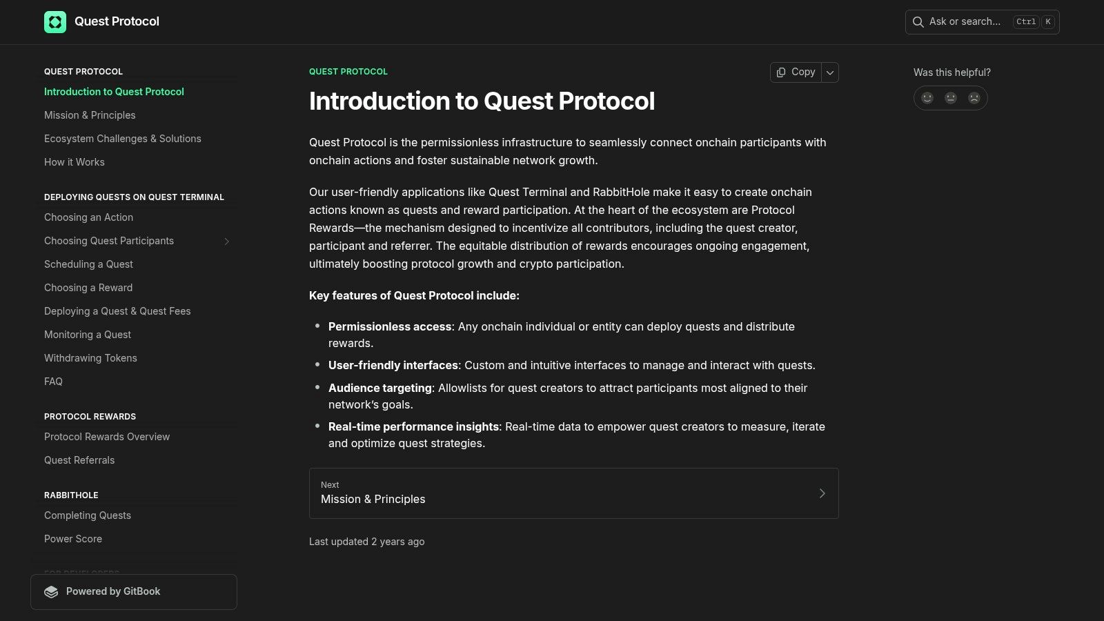 RabbitHole / Quest Protocol