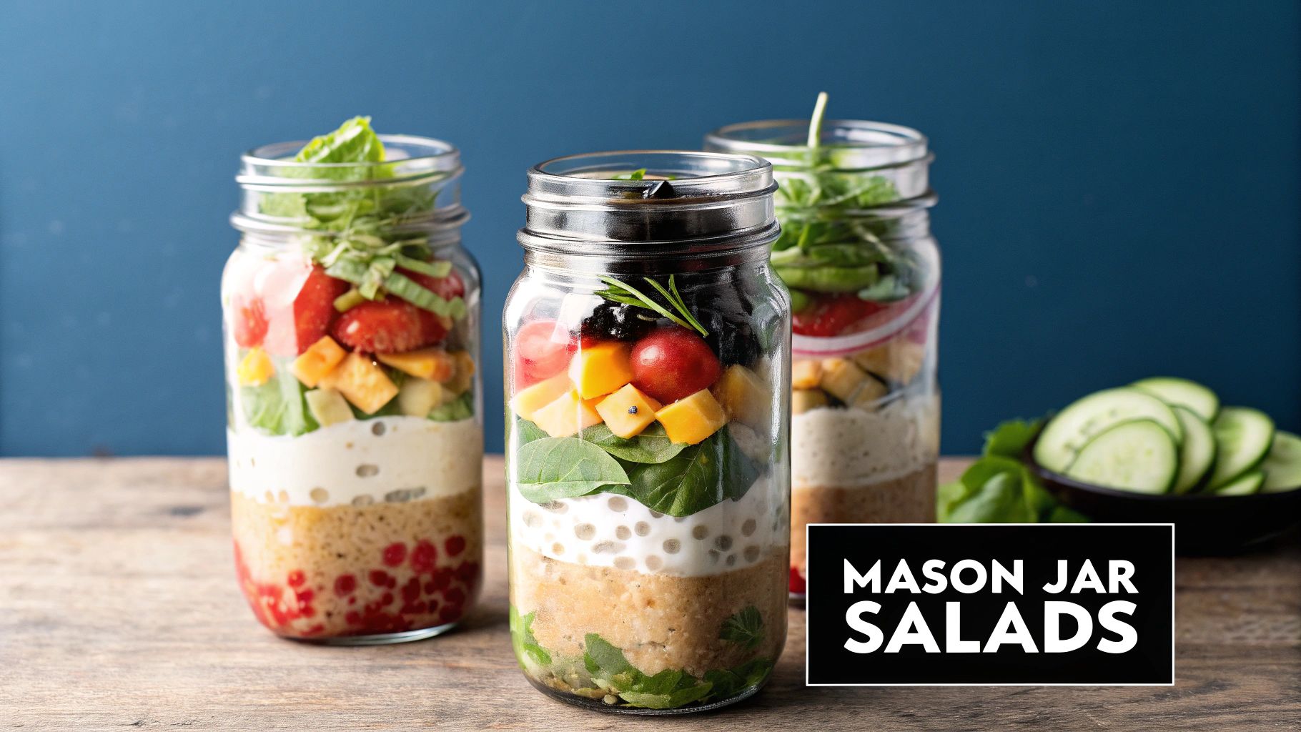 Mason Jar Salads