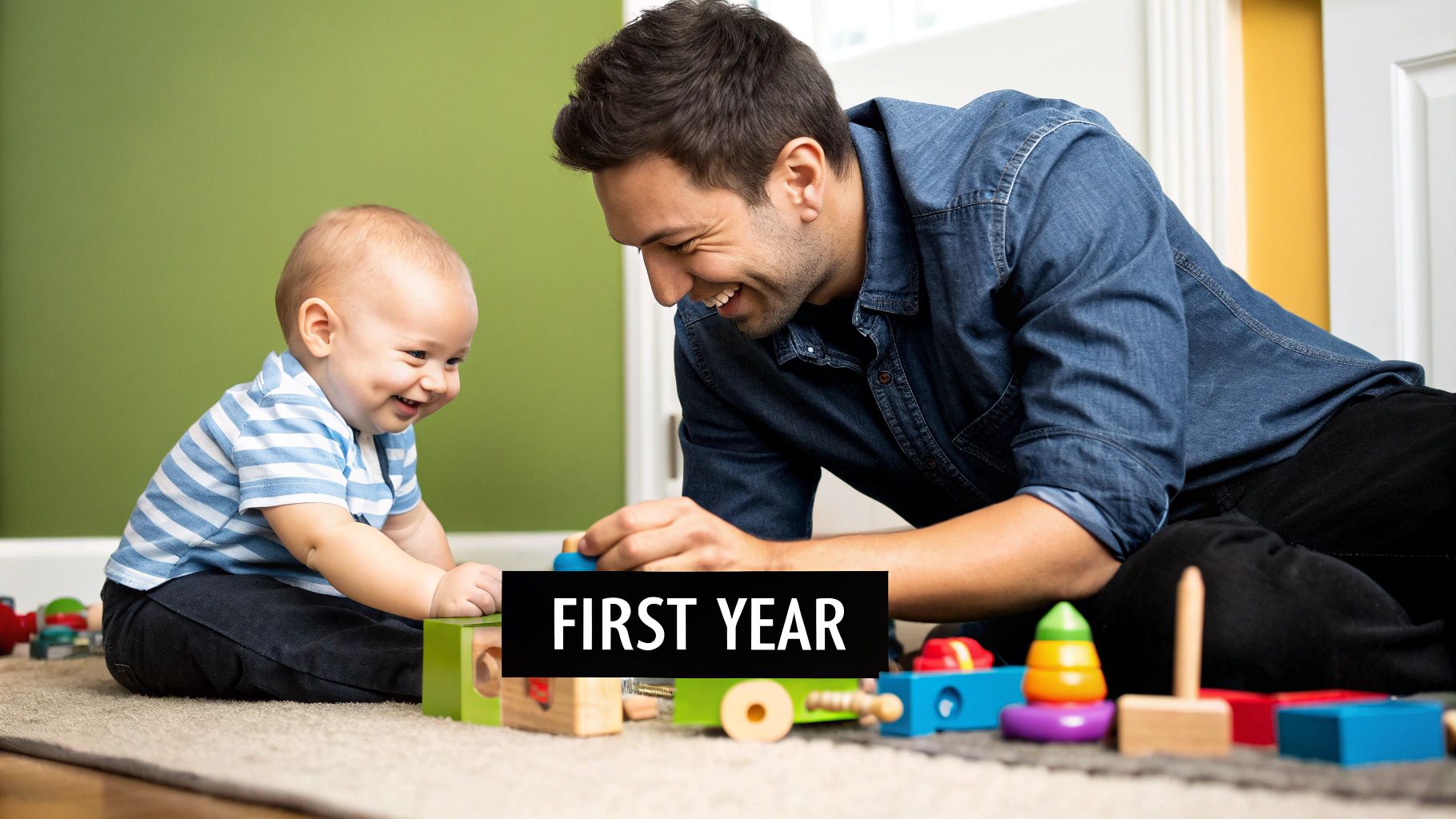 The New Father: A Dad's Guide to the First Year