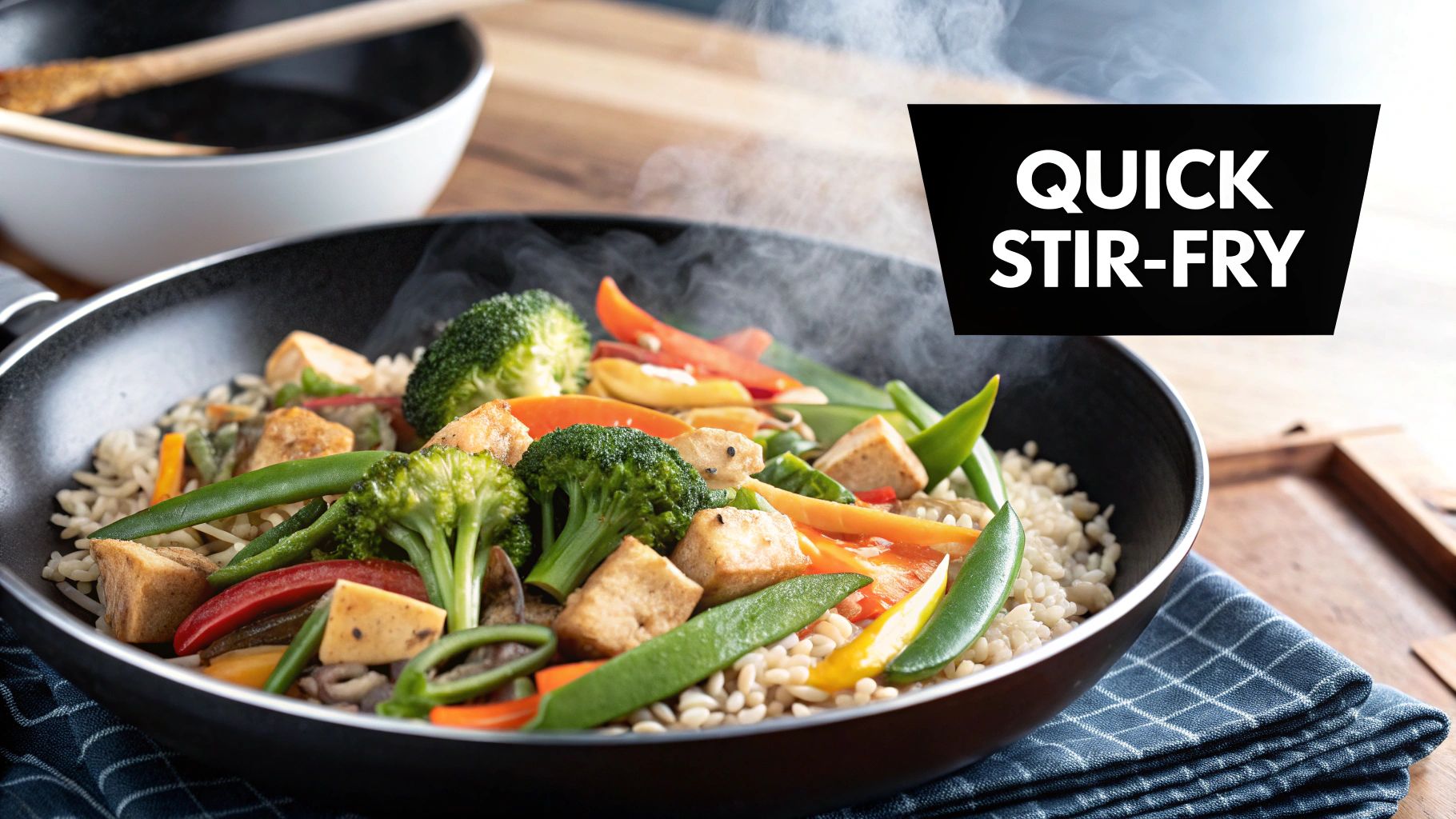 Stir-Fry with Brown Rice