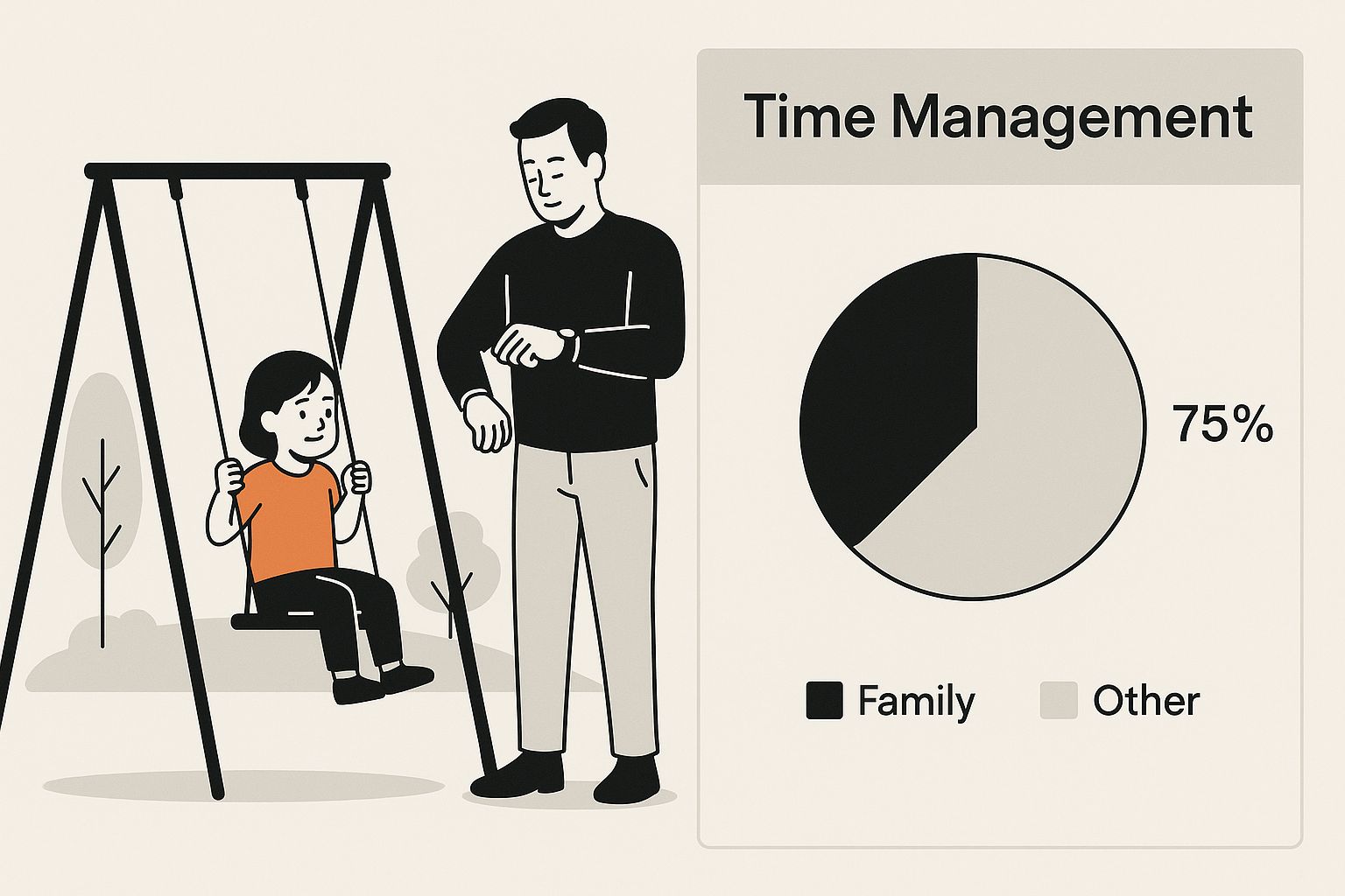 Infographic about fatherhood training