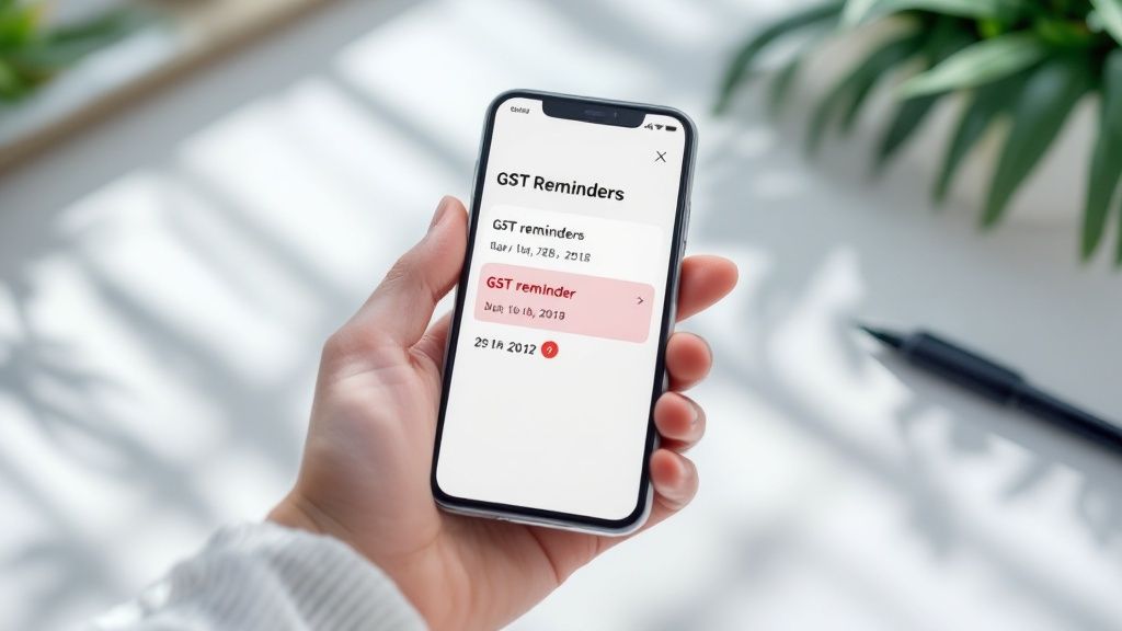 A person working on a laptop at a desk with plants and a cup of coffee nearby.