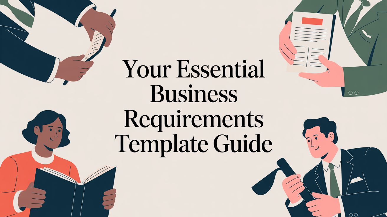 Your Essential Business Requirements Template Guide