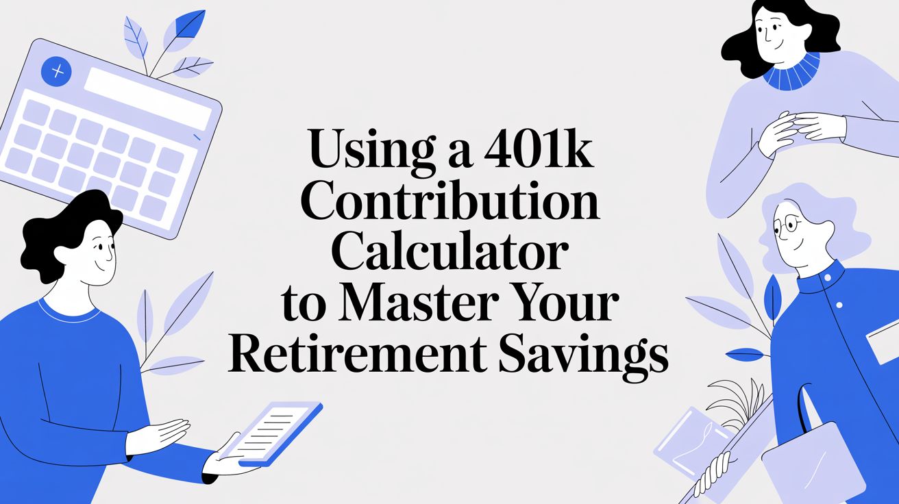 Using a 401k Contribution Calculator to Master Your Retirement Savings