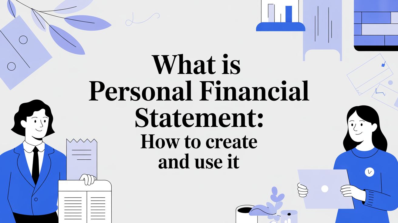 What is personal financial statement: How to create and use it