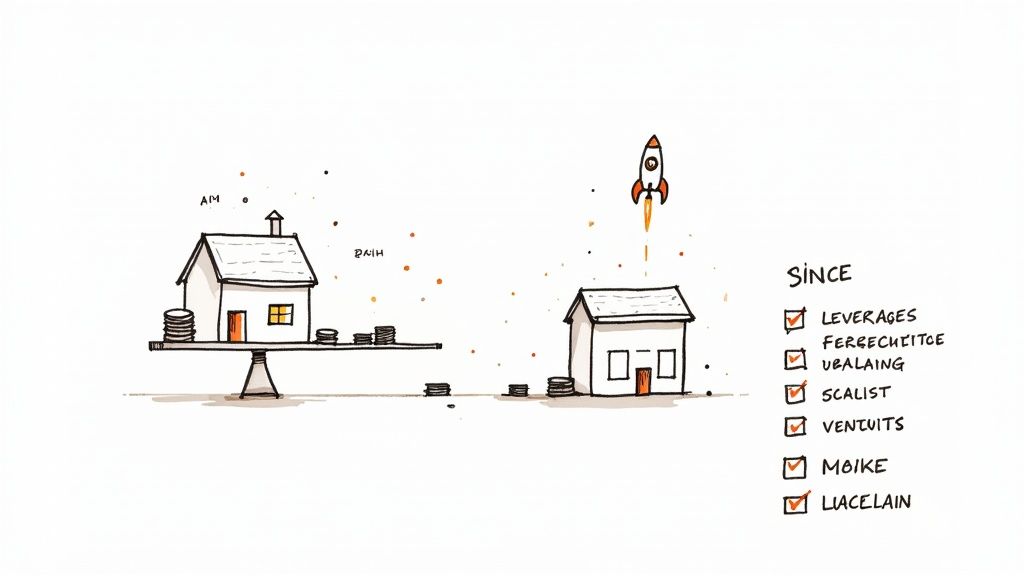 Real estate and startup ventures