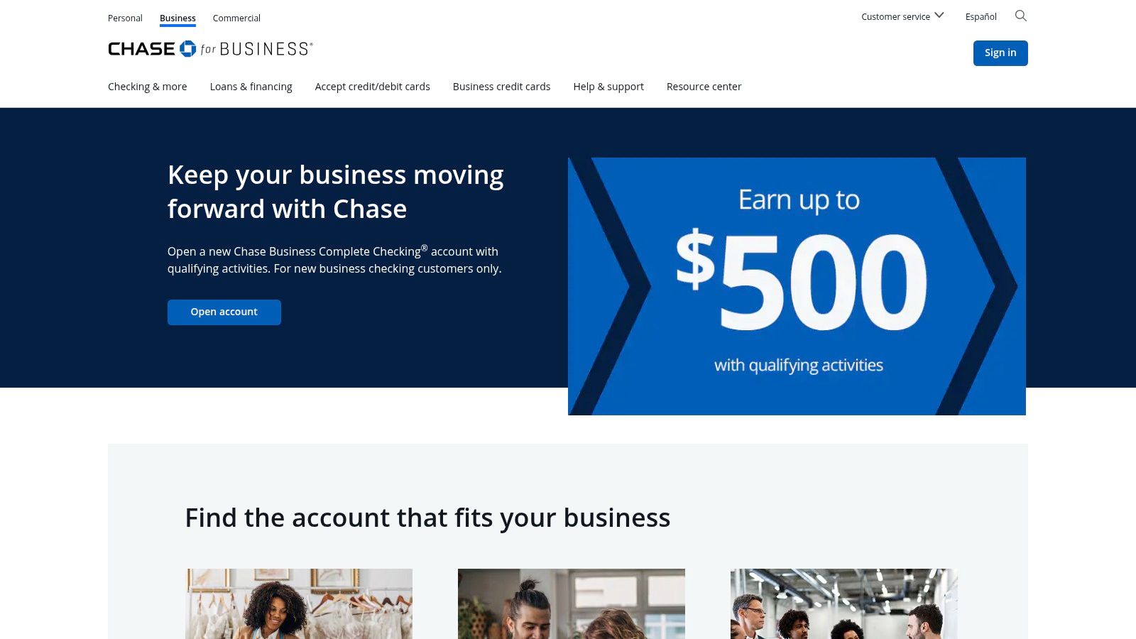 Chase Business Complete Banking
