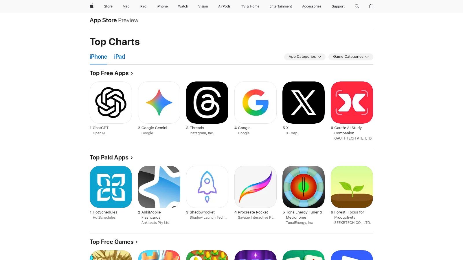 Apple App Store