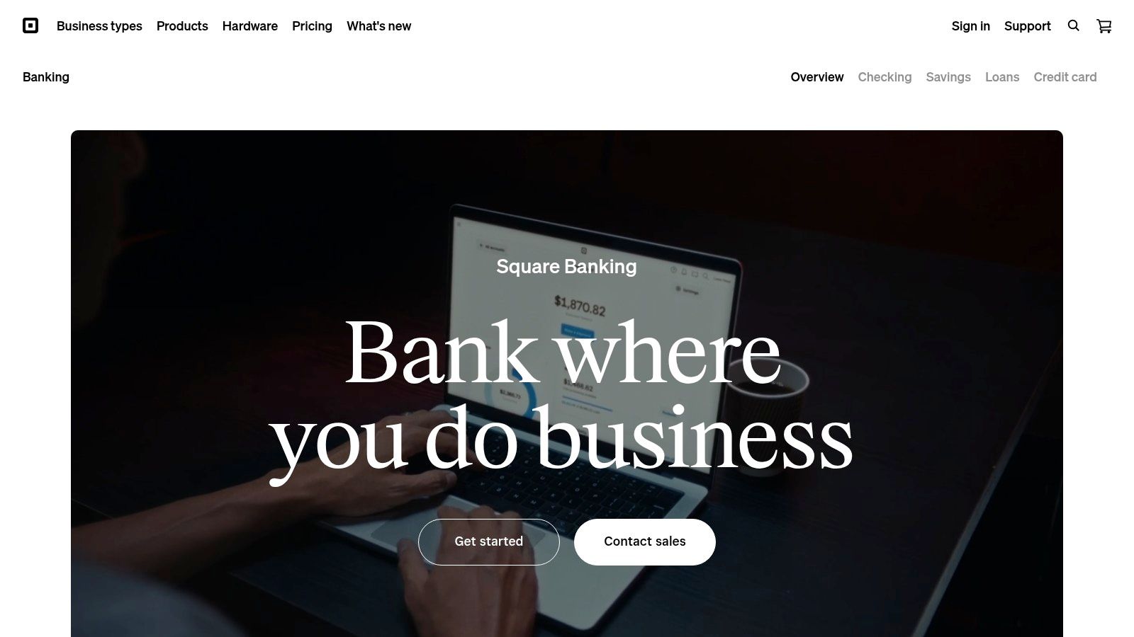 Square Banking: Best for Instant Access to Sales Revenue