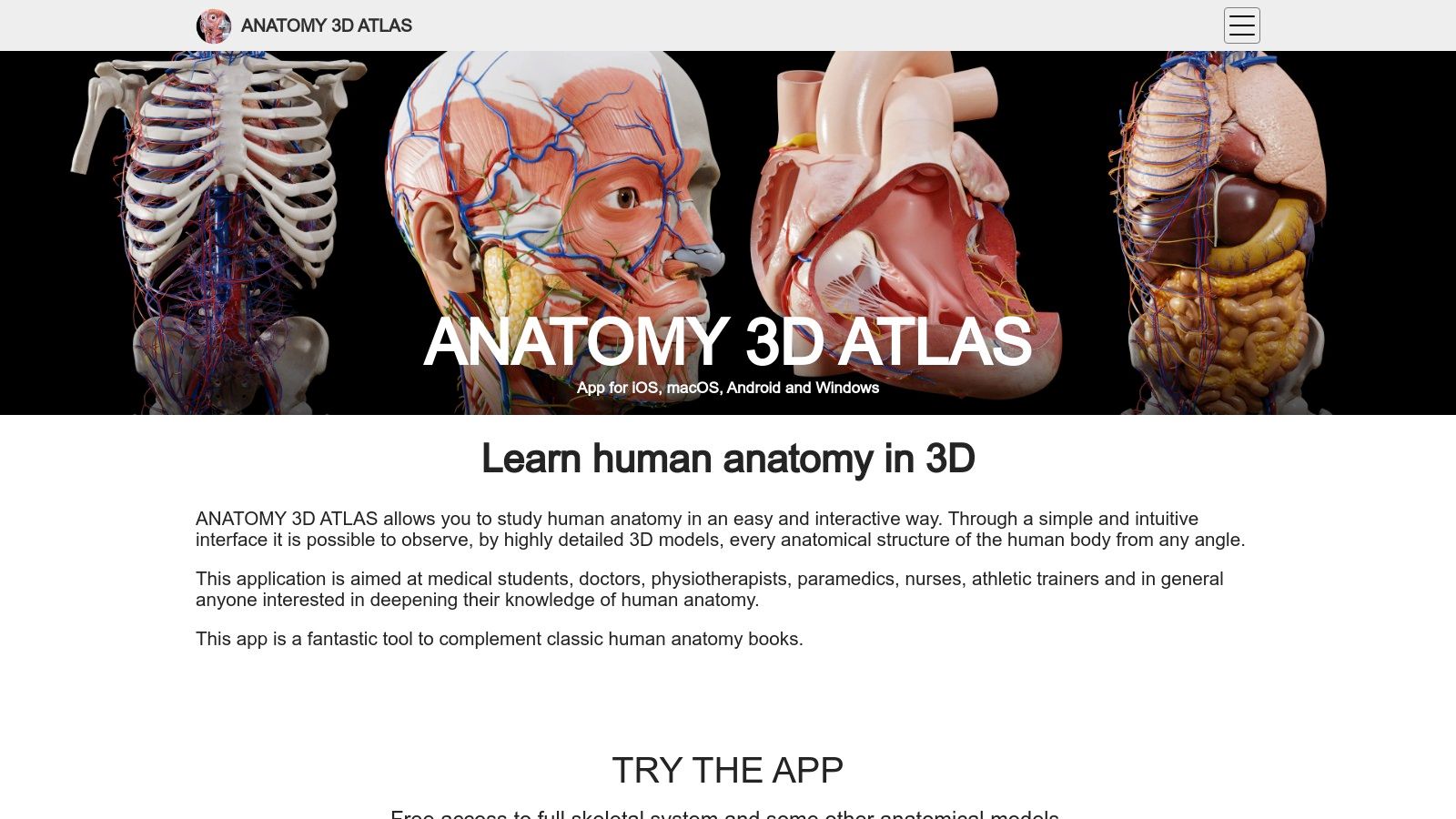 Anatomy 3D Atlas (Catfish Animation Studio)