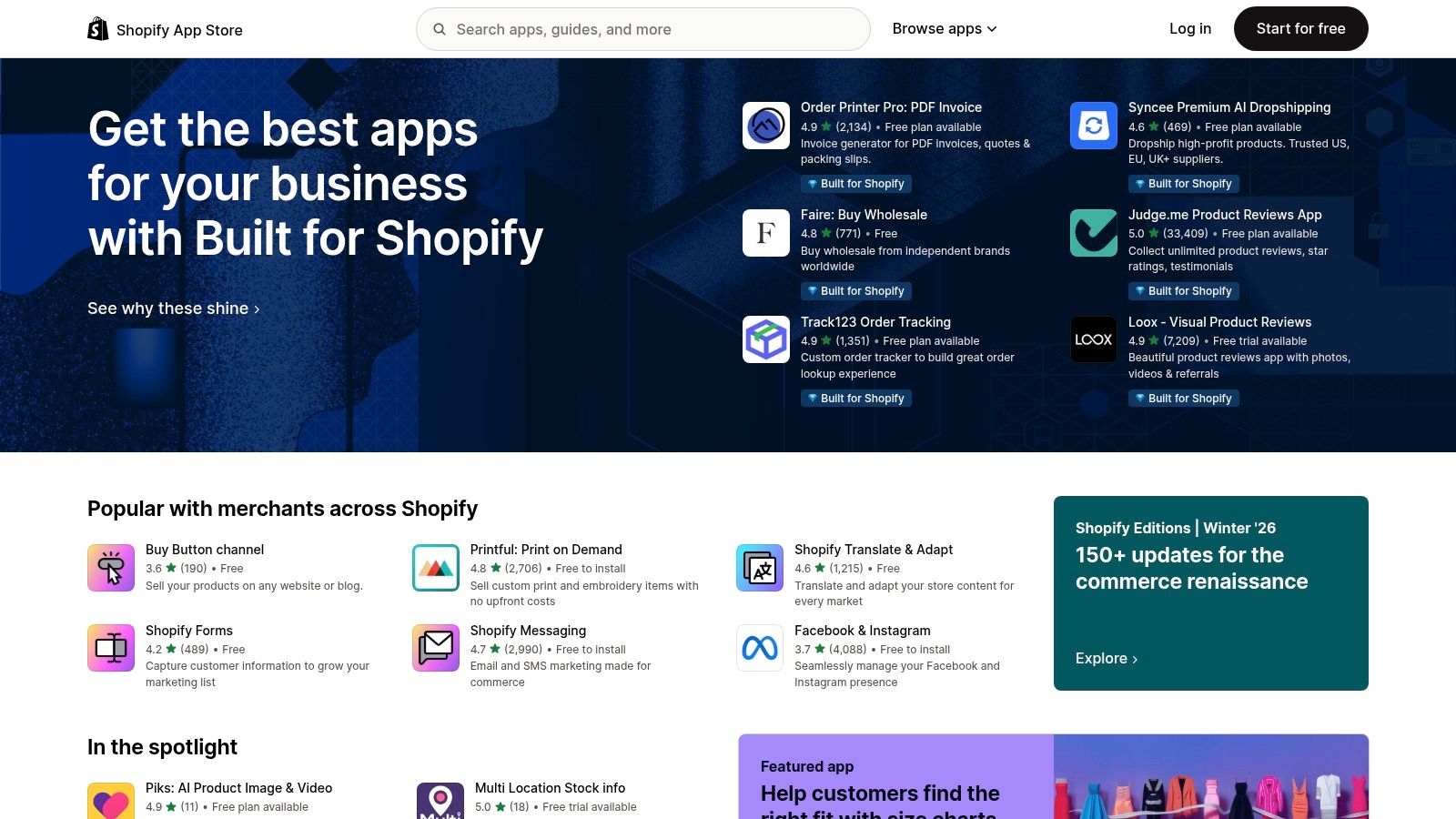 Shopify App Store