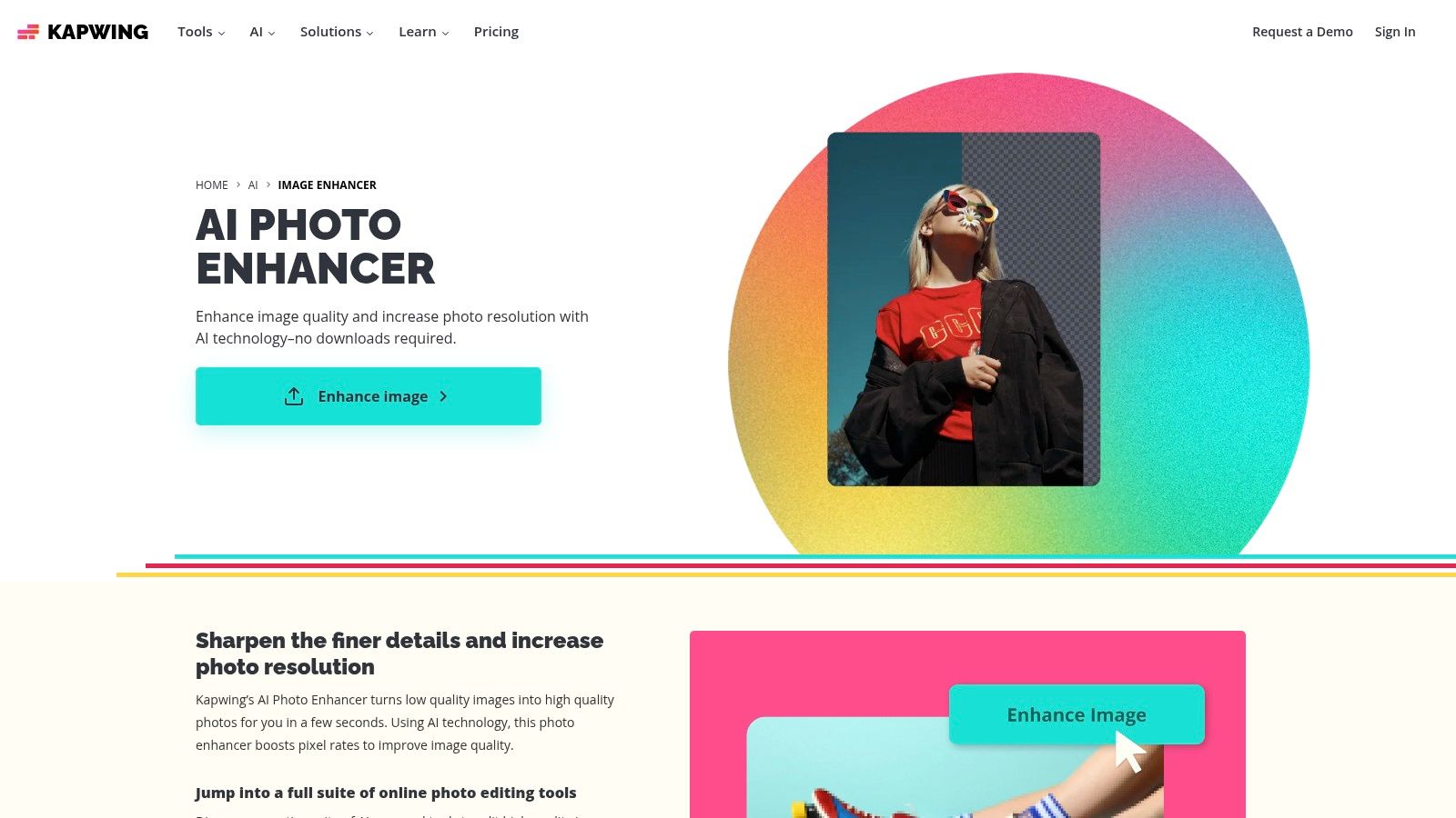 Kapwing Online Editor Interface