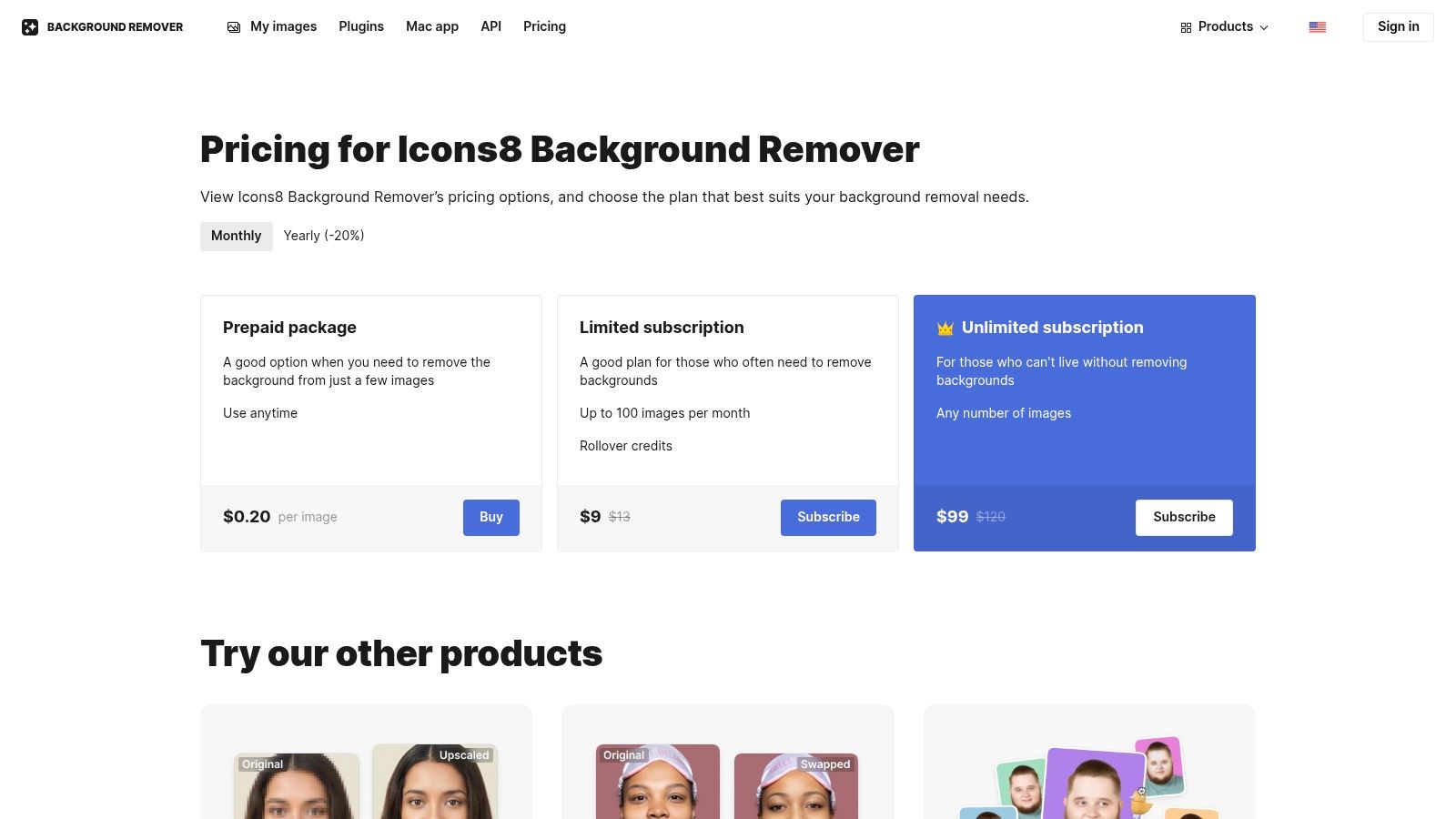 Icons8 Background Remover