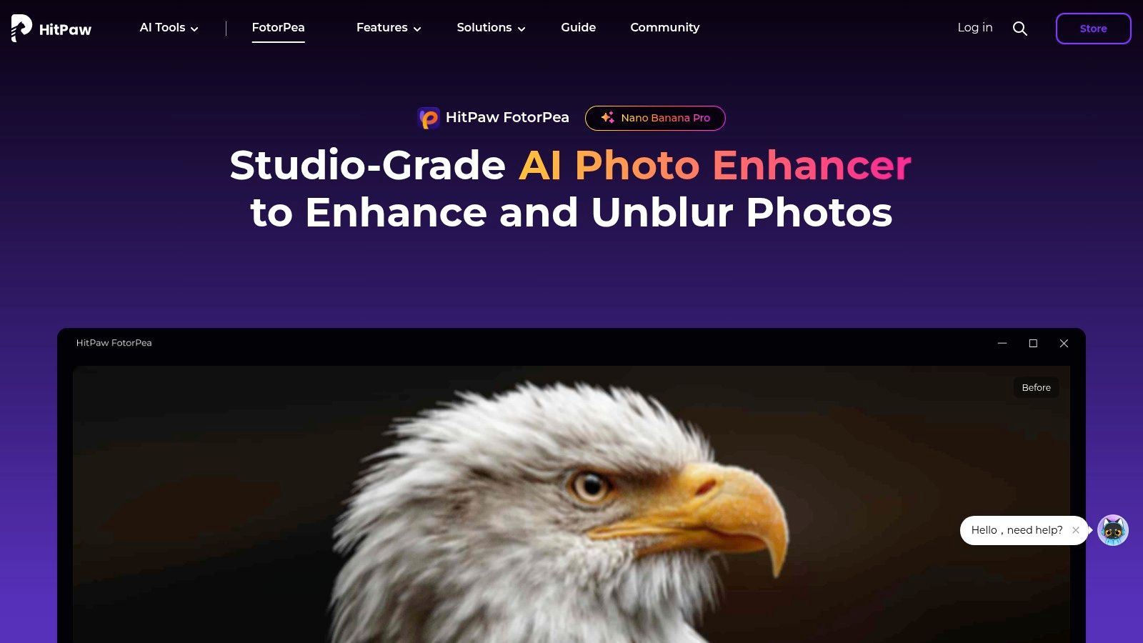 HitPaw Photo Enhancer