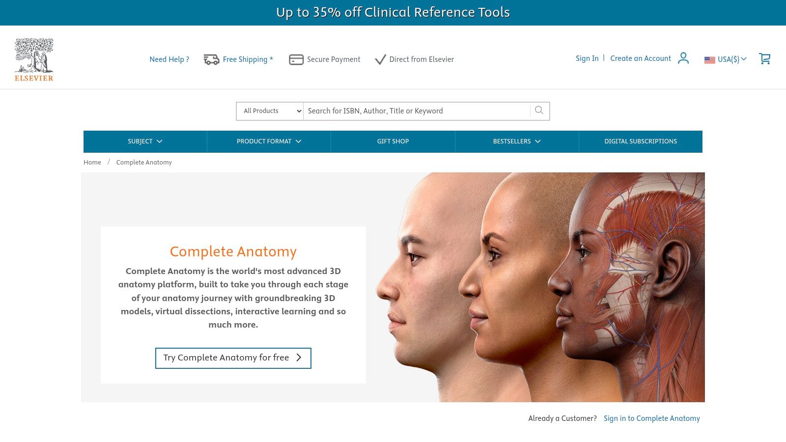 Complete Anatomy (Elsevier)