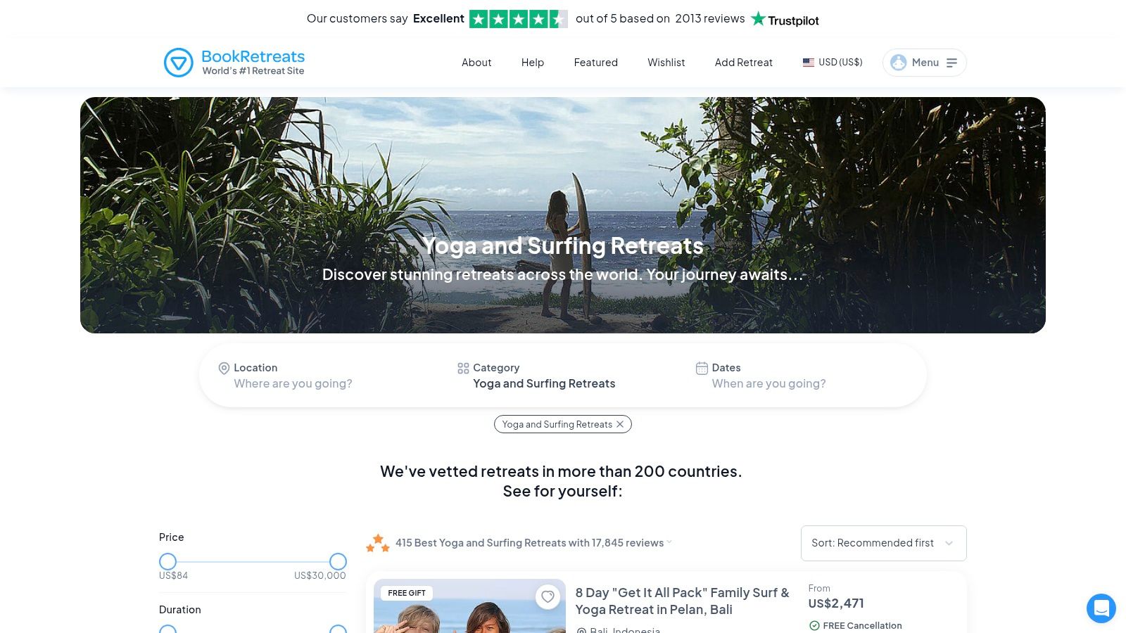 BookRetreats