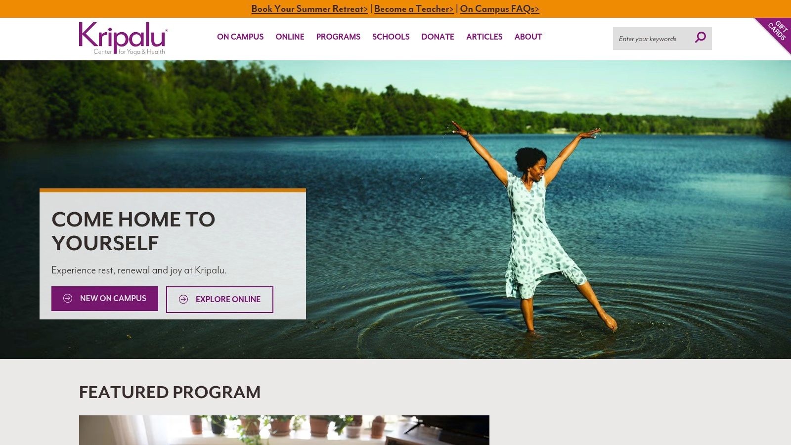 Kripalu Center for Yoga & Health