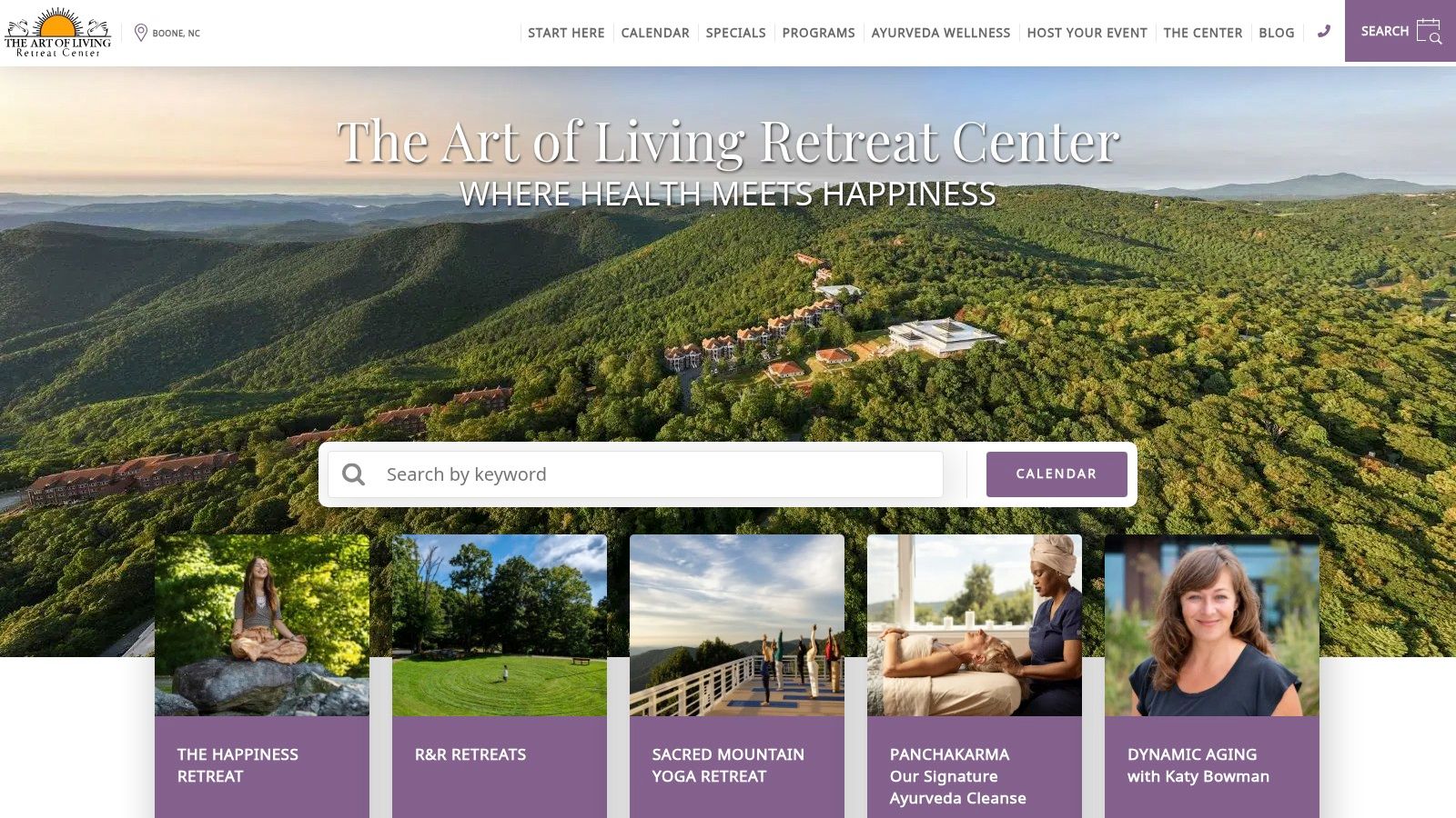 Art of Living Retreat Center