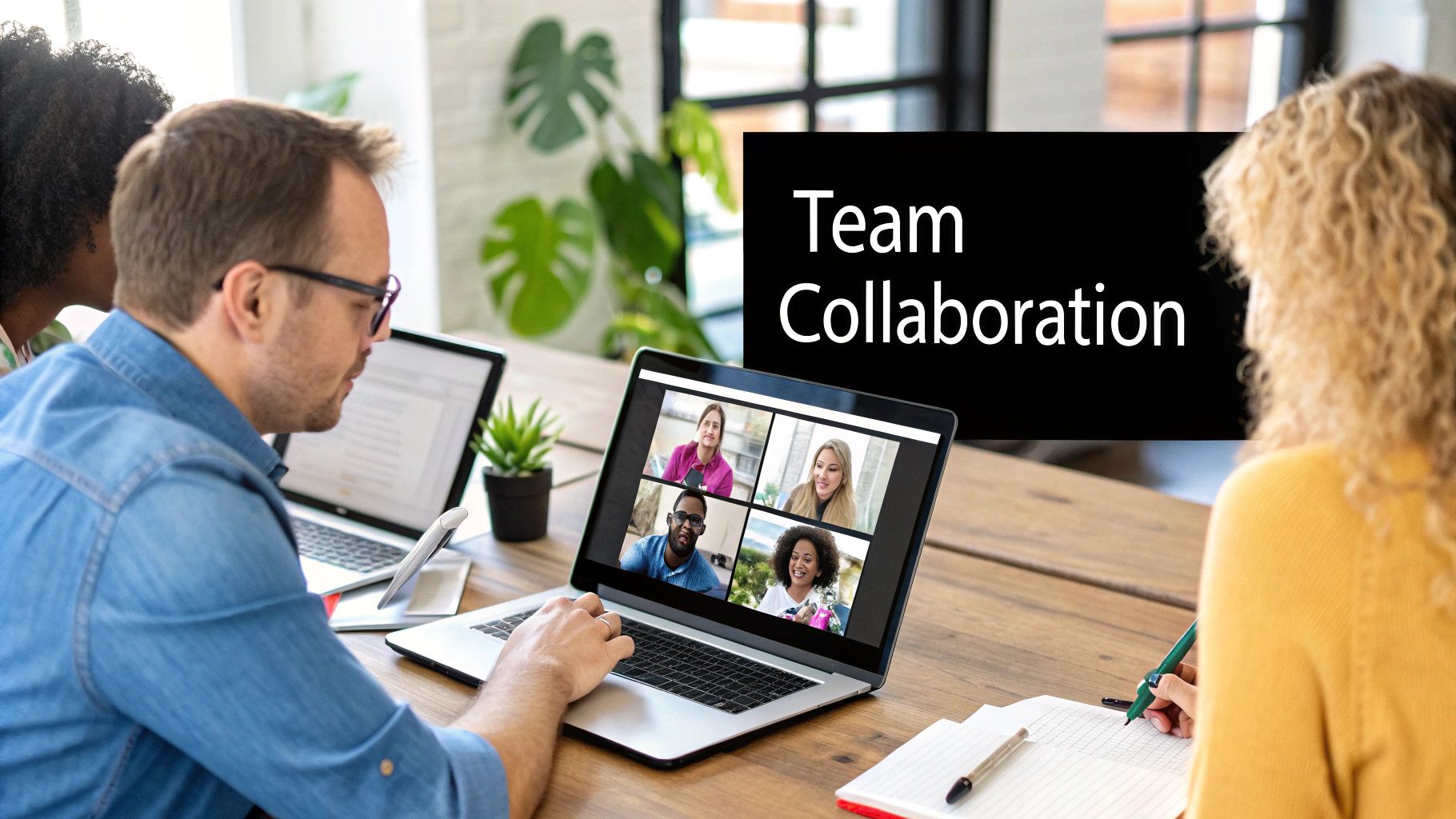 A modern software team's toolkit visualized on a computer screen.