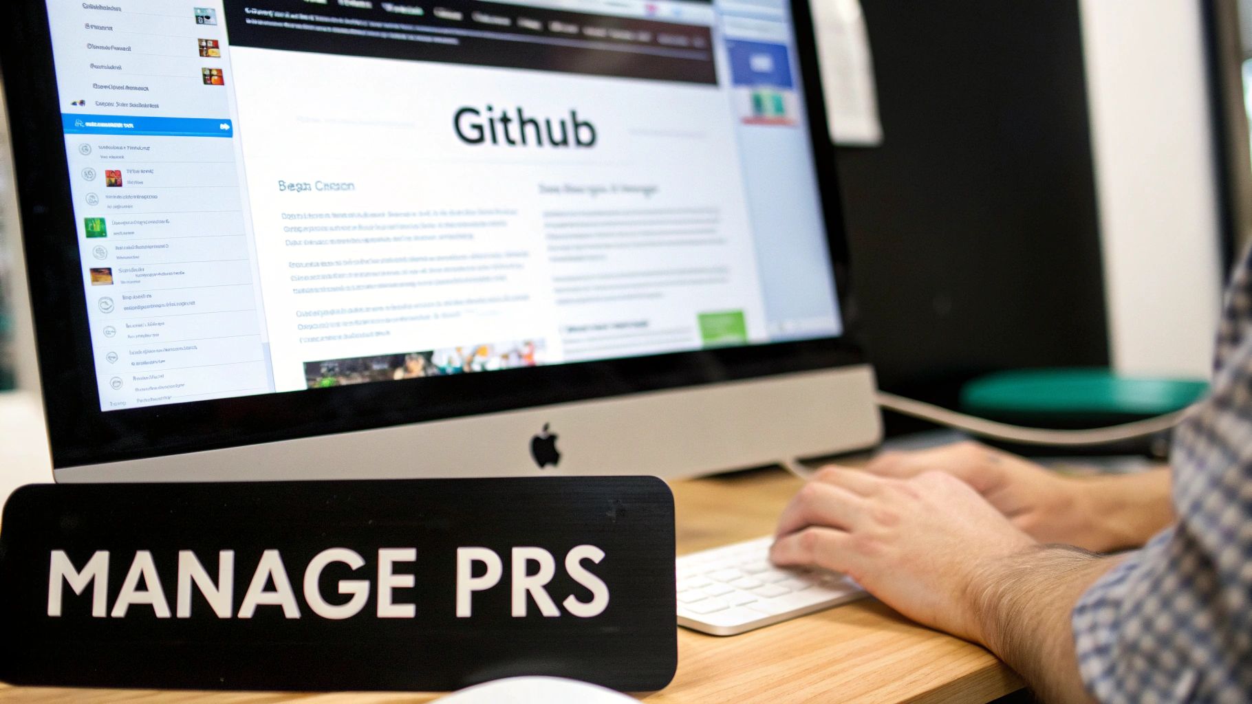 Developer working on a command line interface