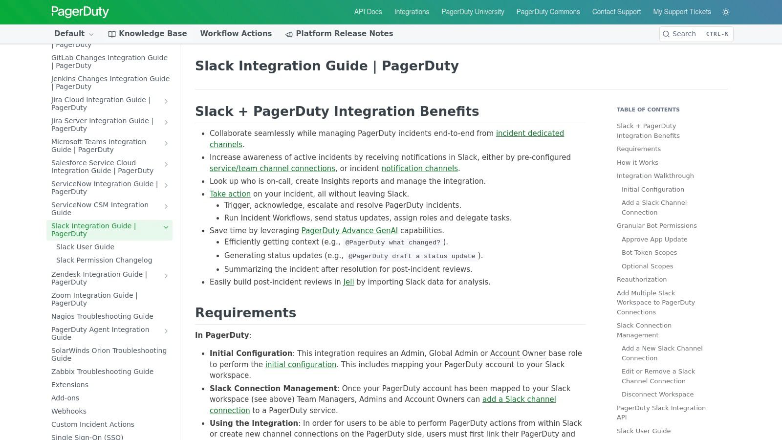 PagerDuty for Slack