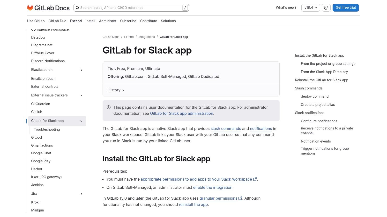 GitLab for Slack (official)