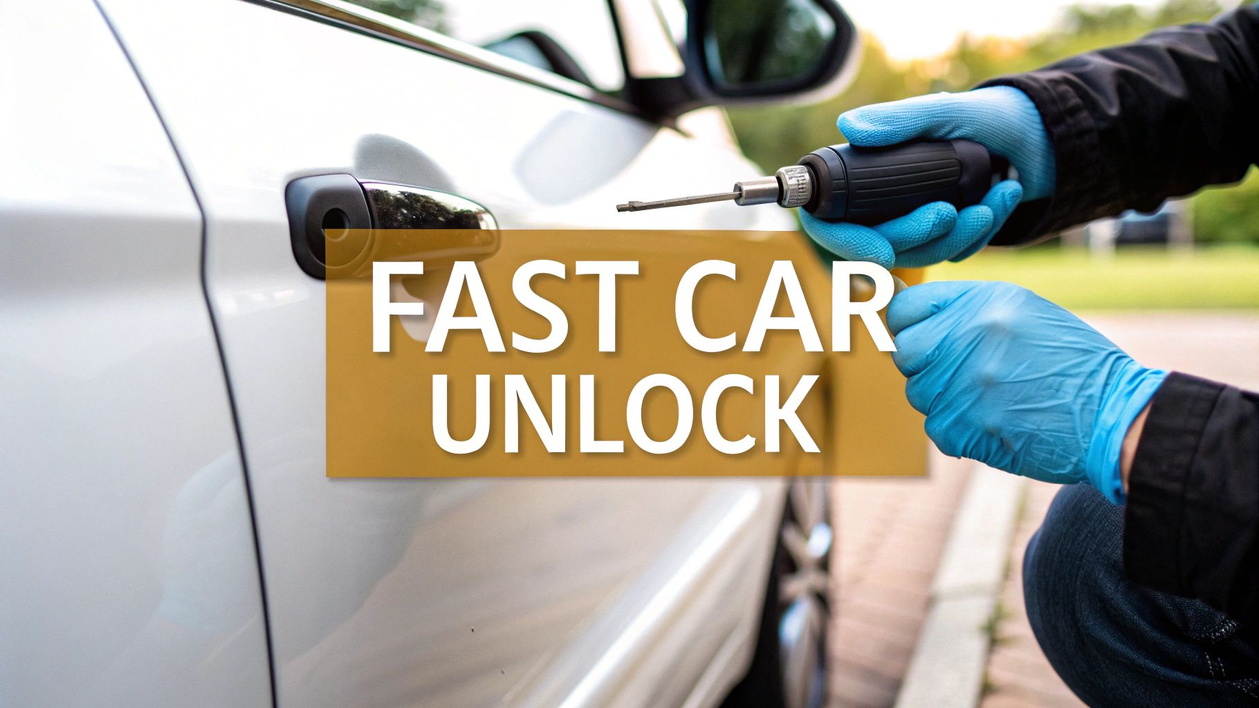 Fast Car Unlocking Service in the UK