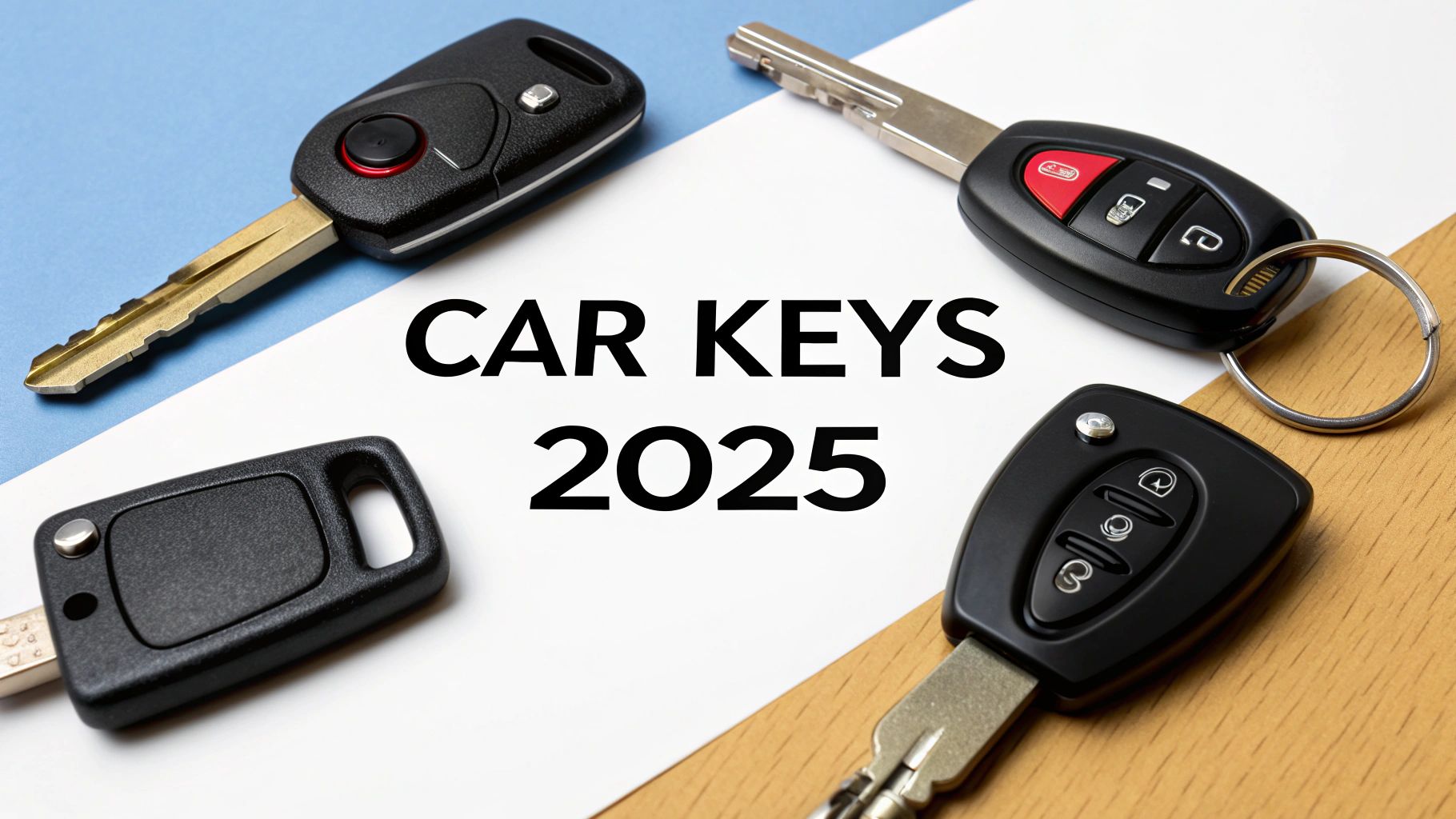 The 7 Main Types of Car Keys Explained for 2025