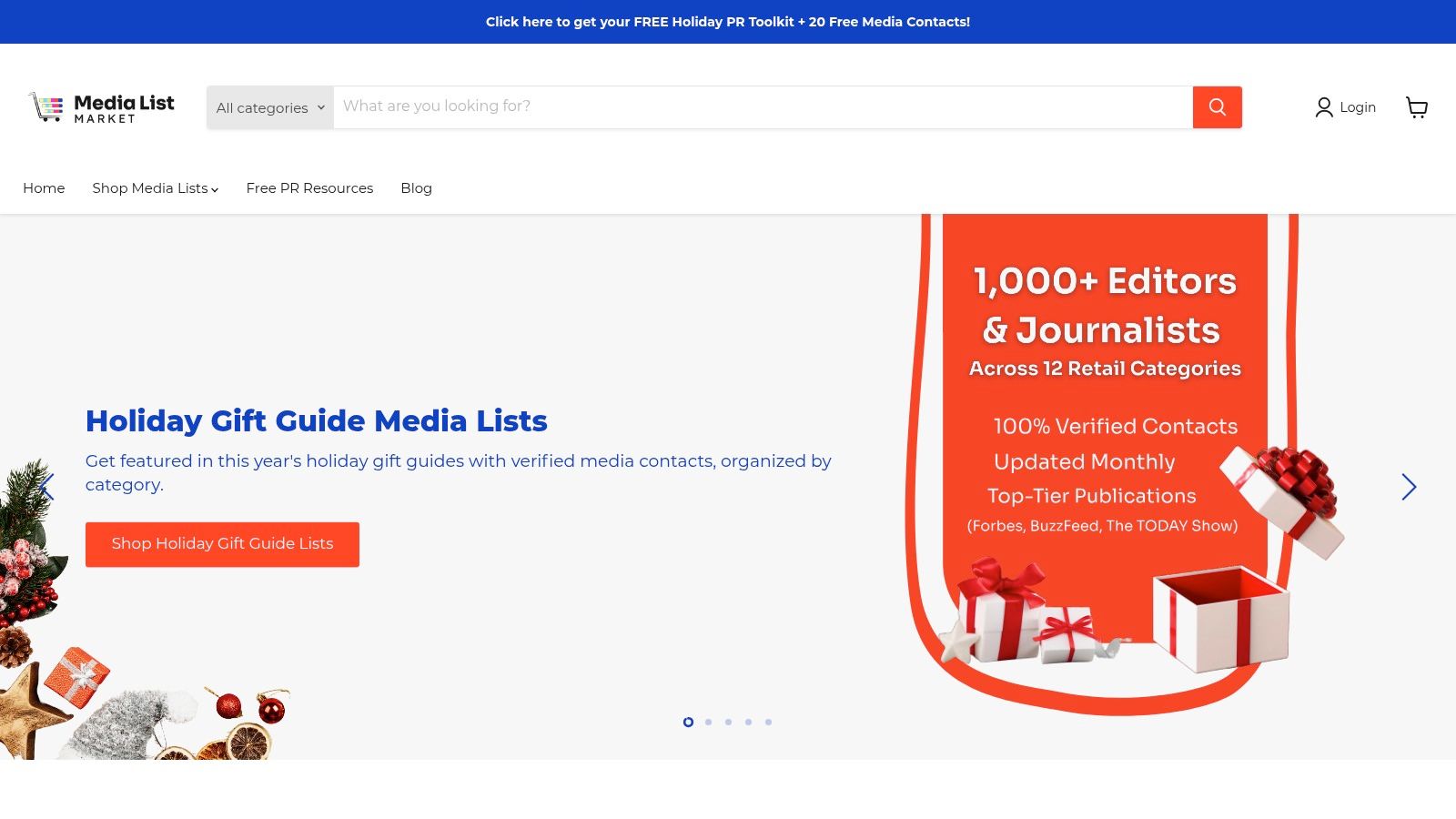Media List Market