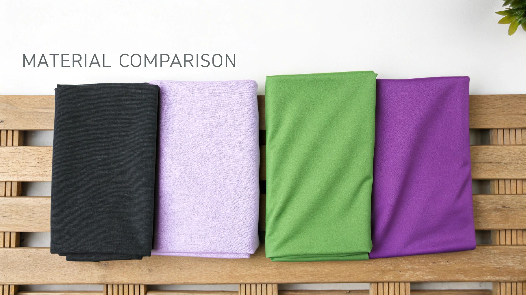 A collection of colorful moisture-wicking socks neatly arranged