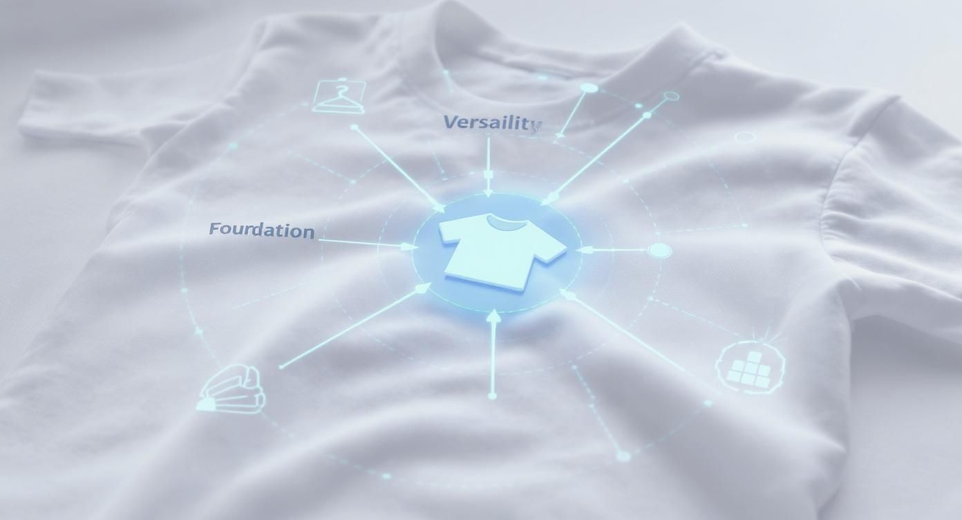 Infographic about baby boy white shirt