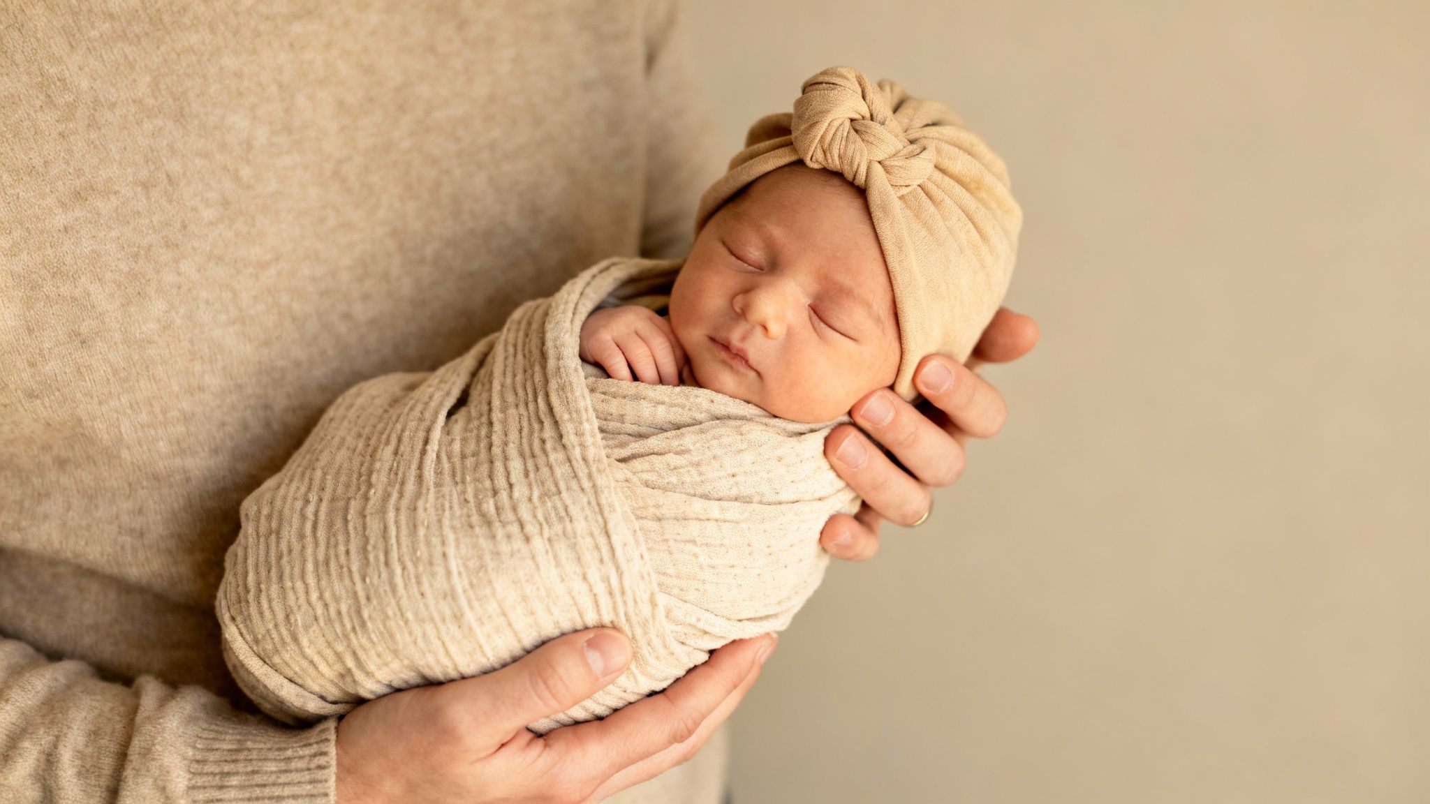 Baby in a cute coming home outfit