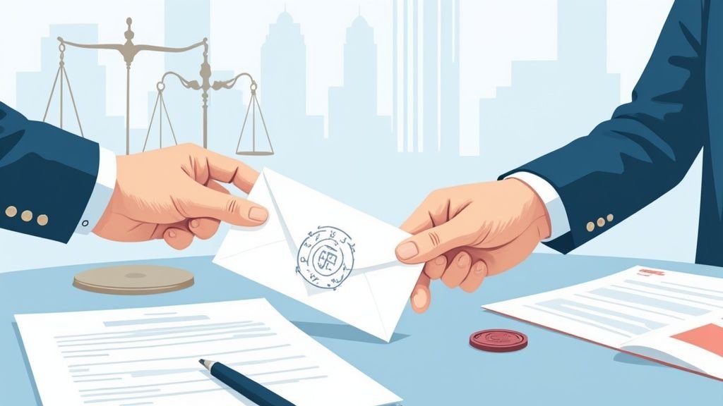 株式譲渡のイメージ