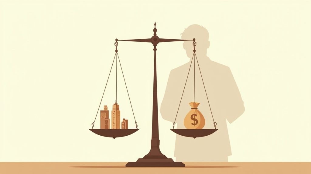 利益相反のイメージ