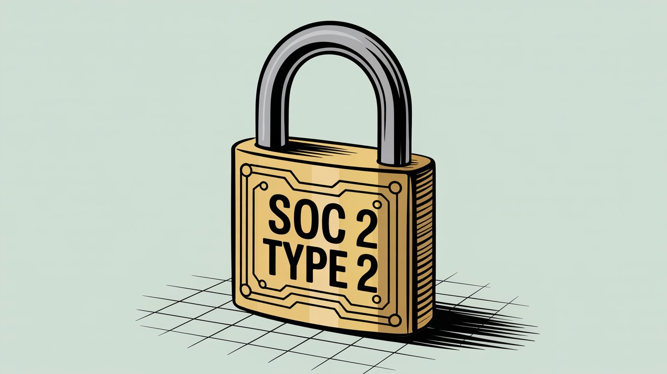 An illustration depicting SOC 2 Type 2