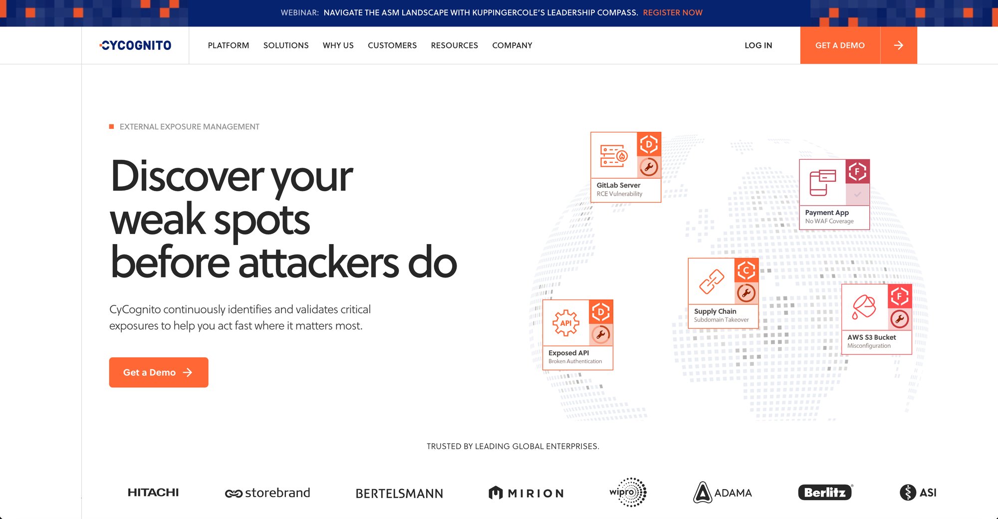 CyCognito platform website