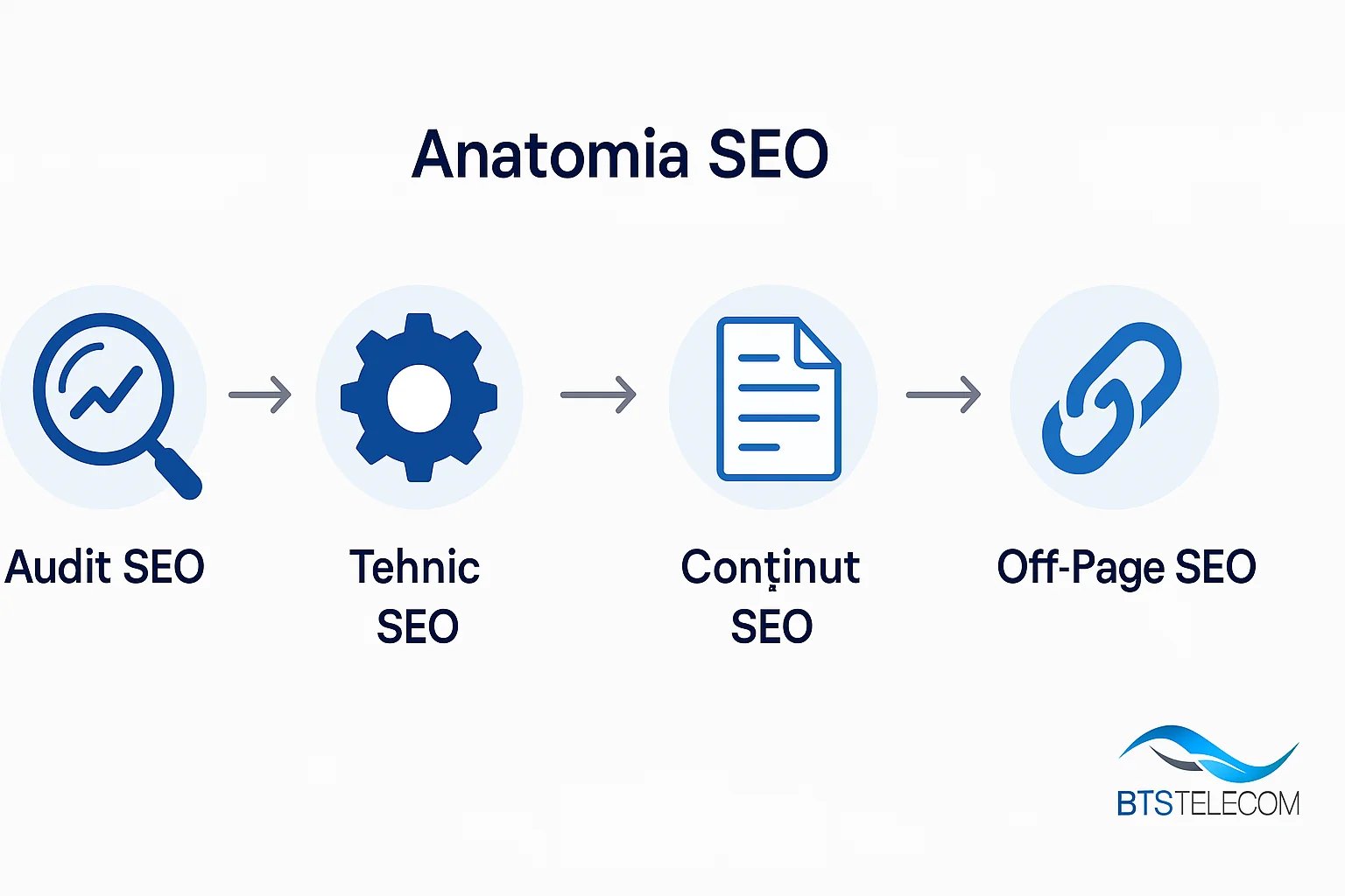 Firmă de hosting în București - Servicii Profesionale de Găzduire - BTS Telecom | Ghid complet servicii optimizare SEO pentru afaceri