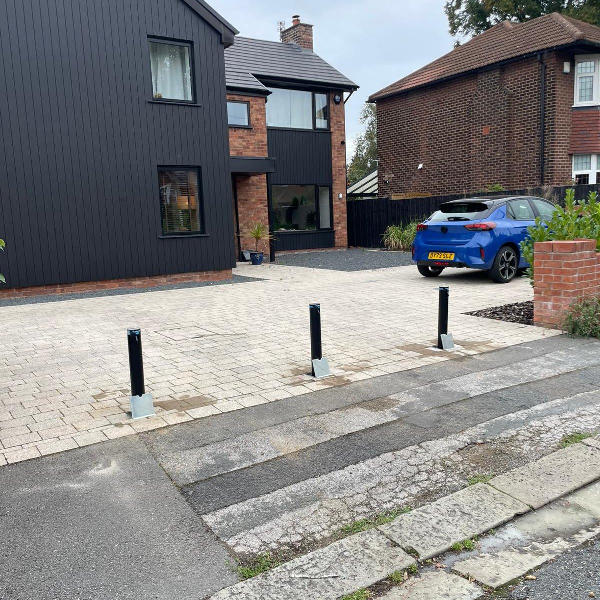 Ramco 600 protecting driveway entrance